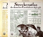 Book cover of Streckenatlas der deutschen Eisenbahnen  by KOBSCHATZKY, Hans 